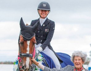 Wendi Williamson and Don Amour MH win the 2019 New Zealand Horse of the Year Title :: Photo © Libby Law