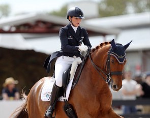 Susan Dutta and Dimacci at the 2019 CDN Wellington in February :: Photo © Astrid Appels