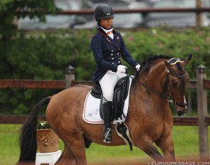 Shanna Baars and Don Camillo du Bois at the 2017 CDIO-P Hagen :: Photo © Astrid Appels