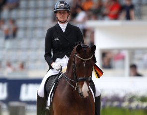 Jorinde Verwimp and Kastar Hof ter Zeedycke d'12 at the 2018 CDIO Aachen :: Photo © Astrid Appels