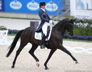 Stefanie Wolf and Saphira Royal at the 2018 CDIO Aachen :: Photo © Astrid Appels