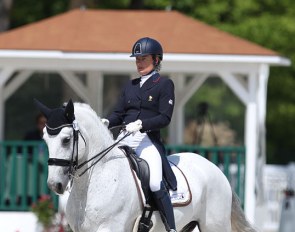 Anne Sophie Serre and Vistoso de Massa at the 2018 CDIO Compiègne :: Photo © Astrid Appels