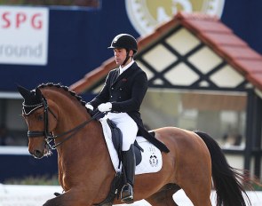 Severo Jurado Lopez and Sir Schiwago at the 2018 CDI Hagen :: Photo © Astrid Appels