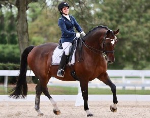 Bridgid Browne is one of four American young riders on the International Dream Program