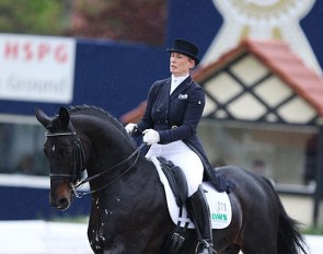 Anabel Balkenhol and Heuberger at the 2019 CDI Hagen :: Photo © Astrid Appels
