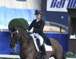 Katrin Burger and Semper Si at the 2019 CDN Pforzheim in March :: Photo courtesy K.Burger