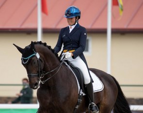 Carla de la Fuente and Fay at the 2019 CDI Segovia :: Photo © Lily Forado