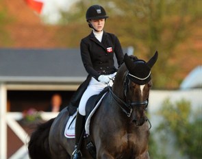 Sandra Aagaard Hyrm and Cavanillas W at the 2019 CDI Sint-Truiden :: Photo © Astrid Appels