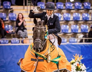 Rozzie Ryan and Jarrah R win the 2019 CDI Sydney GP Kur :: Photo © Stephan Mowbray
