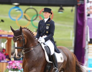 Anabel Balkenhol and Dablino at the 2012 Olympic Games :: Photo © Astrid Appels