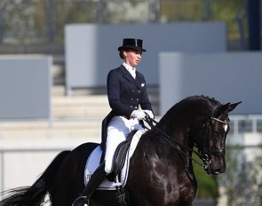 Fabienne Lutkemeier and Fiero at the 2018 CDI Aachen Dressage Days :: Photo © Astrid Appels