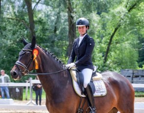 Johanna Wadenspanner on Alouette M at the 2019 CDN Babenhausen
