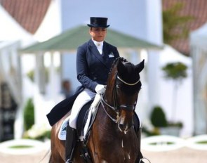 Dorothee Schneider and Showtime at the 2019 German Dressage Championships :: Photo © Barbara Schnell