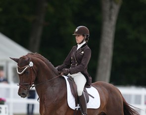 Larissa Pauluis and Valentin at the 2019 CDIO Compiègne :: Photo © Astrid Appels
