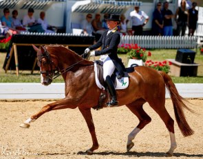 Isabell Werth and Bella Rose at the 2019 CDI Fritzens :: Photo © Petra Kerschbaum