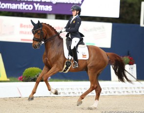Natalia Bacariza Danguillecourt and Romantico Ymas at the 2019 CDIO-J Hagen :: Photo © Astrid Appels