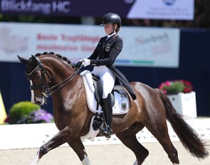 Anna Middelberg on Blickfang HC at the 2019 CDIO-PJYR Hagen :: Photo © Astrid Appels