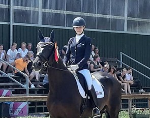 Beatrice Buchwald and Sazou at the 2019 CDN Mönchengladbach