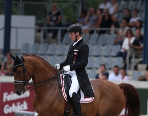 Anders Dahl and Fidelio van het Bloemenhof at the 2019 CDIO Aachen :: Photo © Astrid Appels