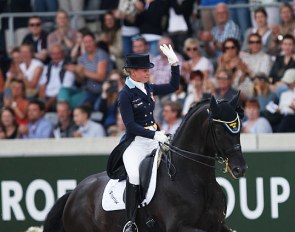 Therese Nilshagen and Dante Weltino OLD at the 2019 CDIO Aachen :: Photo © Astrid Appels