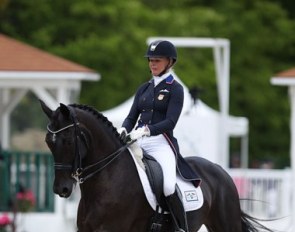 Katherine Bateson Chandler and Alcazar at the 2019 CDIO Compiegne:: Photo © Astrid Appels
