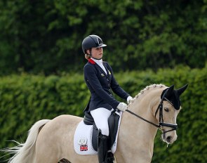 Annabella Pidgley and Cognac IX at the 2019 CDIO Compiègne :: Photo © Astrid Appels
