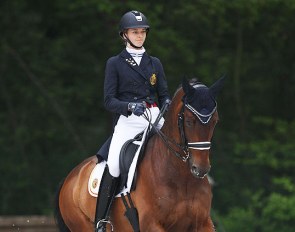 Belgian junior Karoline Vestergaard on Junior Hit at the 2019 CDIO Compiègne :: Photo © Astrid Appels
