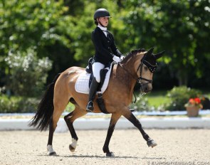 Layla Schmid and Ashen Dew Drop at the 2019 CDIO-PJYR Hagen :: Photo © Astrid Appels