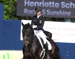 Henriette Schmidt and Rocky's Sunshine at the 2019 CDIO-J Hagen :: Photo © Astrid Appels