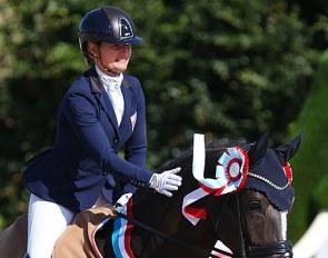 Kristine Möller and Spectre at the 2019 CDI Leudelange :: Photo © Astrid Appels