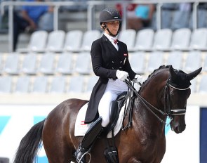 Karoline Valenta and Diego at the 2018 CDIO Aachen :: Photo © Astrid Appels