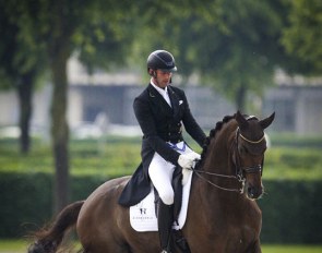 Eyal Zlatin and Bonzanjo at the 2018 CDI Aachen :: Photo © Astrid Appels