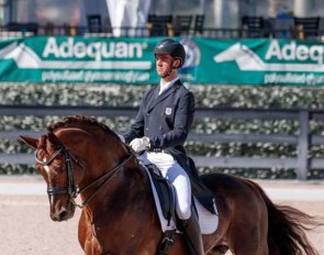 Christian Simonson and Rassolini FRH in Wellington, Florida :: Photo © Lily Forado