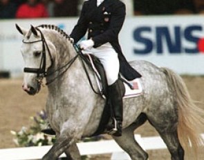 Robert Dover and Rainier at the 2000 CDI Arnheim (NED) :: Photo © Dirk Caremans