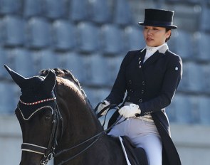 Akane Kuroki and Toots at the 2018 CDI Aachen Dressage Days :: Photo © Astrid Appels