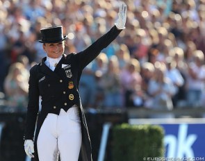 Dorothee Schneider at the 2019 European Dressage Championships :: Photo © Astrid Appels