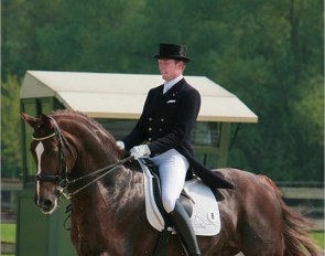 Carl Cuypers and Barclay II at the 2006 CDI Hansbeke :: Photo © Astrid Appels