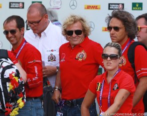 Sjef Janssen coached Belgium to its best team score ever at the 2015 European Championships in Aachen :: Photo © Astrid Appels