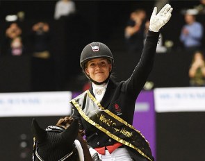 Cathrine Dufour and Bohemian win the 2019 CDI-W Herning Grand Prix