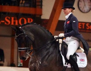 Louise Bell and Into the Blue at the 2019 CDI Le Mans :: Photo © Les Garennes