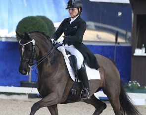 Katrin Burger and Semper Si at the 2019 CDN Pforzheim in March :: Photo courtesy K.Burger