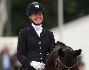 Maria Anita Andersen and Svalegards Hottie at the 2013 World Young Horse Championships in Verden :: Photo © Astrid Appels