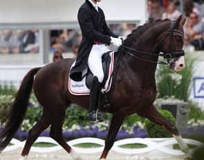 Daniel Bachmann Andersen and Blue Hors Don Olymbrio at the 2019 CDIO Aachen :: Photo © Astrid Appels