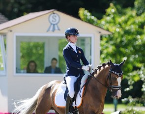Robin Heiden and Colourfull Cannonball at the 2019 CDIO-P Hagen :: Photo © Astrid Appels