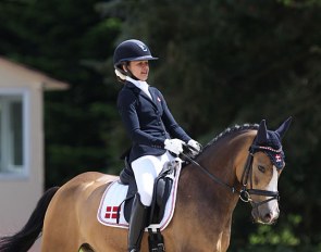 Mathilde Jepsen and Tackmann's Cookie at the 2019 CDIO-P Hagen :: Photo © Astrid Appels