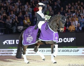 Jessica von Bredow-Werndl and Unee BB at the 2019 CDI-W Stuttgart :: Photo © LL-foto