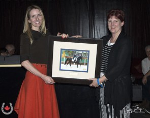 Chloe Gasiorowski was named the Dressage Canada Owner of the Year 2019 
