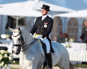 Manuel Springhetti and Mon Cherie at the 2015 CDIO Hagen :: Photo © Astrid Appels