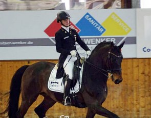 Jil Marielle Becks and Daley Thompson at the local show in Appelhülsen :: Photo © SP