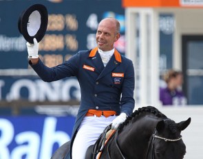 Hans Peter Minderhoud and Dream Boy at the 2019 European Dressage Championships :: Photo © Astrid Appels